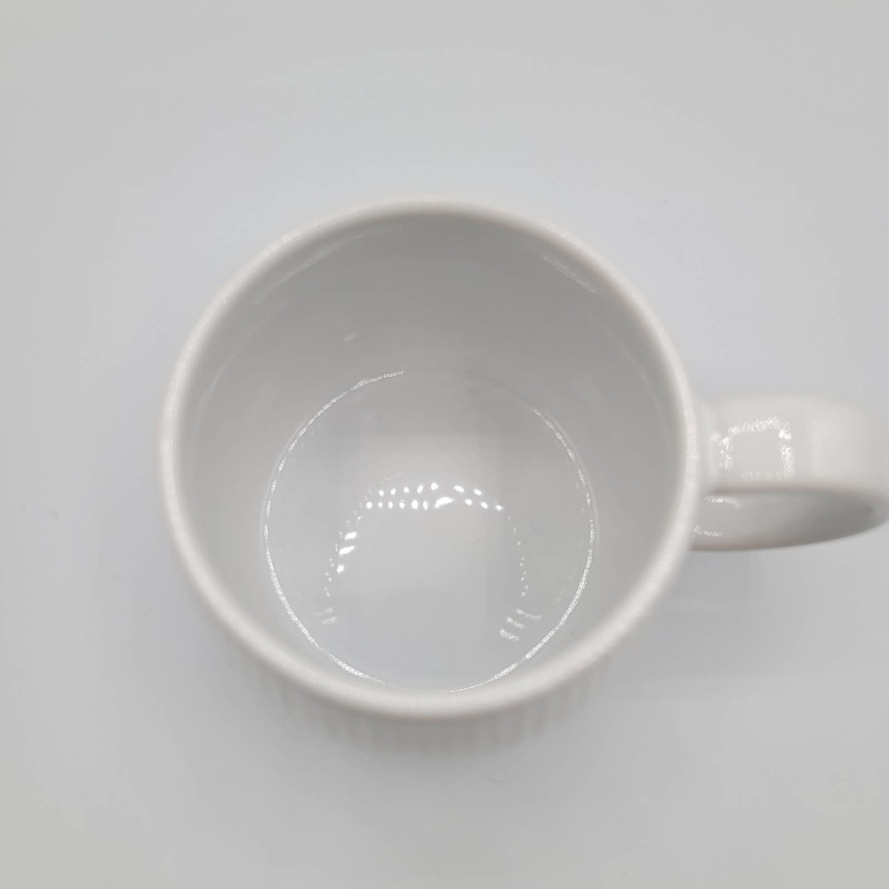 World Market Coffee Cup Tea Mug w/Brown Lid~ MUSHROOM Dishwasher Safe - Picture 5 of 11